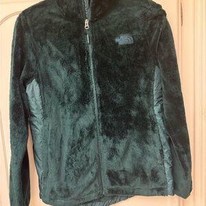The North Face Dark Green Fleece Jacket